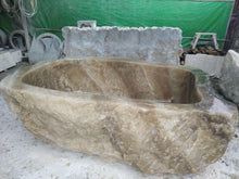 Load image into Gallery viewer, Handcrafted Onyx Stone Freestanding Bathtub - Spa Quality