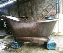 Load image into Gallery viewer, Handcrafted Copper Freestanding Bathtub - Spa Quality