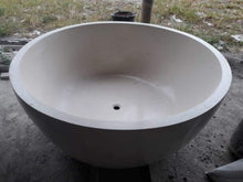 Load image into Gallery viewer, Handcrafted Terrazzo Stone Freestanding Bathtub - Spa Quality (Round)