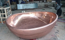 Load image into Gallery viewer, Handcrafted Double-Walled Copper Freestanding Bathtub - Spa Quality