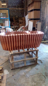 Handcrafted Copper Freestanding Bathtub - Spa Quality