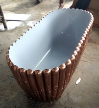 Load image into Gallery viewer, Handcrafted Copper Freestanding Bathtub - Spa Quality