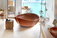 Load image into Gallery viewer, Handcrafted Double-Walled Copper Freestanding Bathtub - Spa Quality