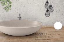Load image into Gallery viewer, Handcrafted Terrazzo Stone and Cement Freestanding Bathtub - Spa Quality