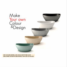 Load image into Gallery viewer, Handcrafted Terrazzo Stone and Resin Freestanding Bathtub - Spa Quality