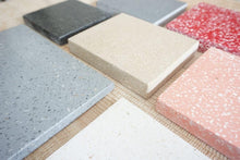 Load image into Gallery viewer, Handcrafted Grey Terrazzo Stone Freestanding Bathtub - Spa Quality