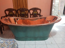 Load image into Gallery viewer, Handcrafted Copper Freestanding Bathtub - Spa Quality