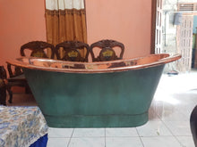 Load image into Gallery viewer, Handcrafted Copper Freestanding Bathtub - Spa Quality