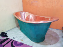 Load image into Gallery viewer, Handcrafted Copper Freestanding Bathtub - Spa Quality