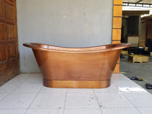 Load image into Gallery viewer, Handcrafted Copper Freestanding Bathtub - Spa Quality