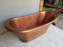 Load image into Gallery viewer, Handcrafted Copper Freestanding Bathtub - Spa Quality