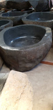 Load image into Gallery viewer, Handcrafted Natural Stone Freestanding Bathtub - Spa Quality