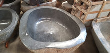 Load image into Gallery viewer, Handcrafted Natural Stone Freestanding Bathtub - Spa Quality