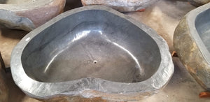 Handcrafted Natural Stone Freestanding Bathtub - Spa Quality