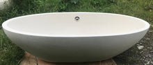 Load image into Gallery viewer, Handcrafted Terrazzo Stone Freestanding Bathtub - Spa Quality (Oval)