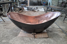 Load image into Gallery viewer, Handcrafted Copper Freestanding Bathtub - Spa Quality