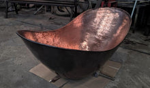 Load image into Gallery viewer, Handcrafted Copper Freestanding Bathtub - Spa Quality