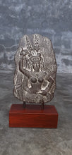 Load image into Gallery viewer, Dewi Sri Table Relief - Hindu Goddess Cement Sculpture on a Base