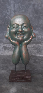 Happy Buddha on a Stand