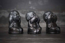 Load image into Gallery viewer, Hand-Painted Set of Three Buddhas - Deaf, Mute, Blind Gestures