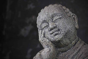 Daydreaming Sitting Shaolin Buddha Sculpture