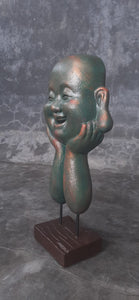 Happy Buddha on a Stand