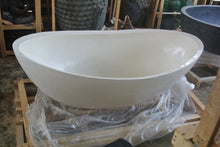 Load image into Gallery viewer, Handcrafted Terrazzo Stone Freestanding Bathtub - Spa Quality