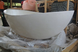 Handcrafted Terrazzo Stone Freestanding Bathtub - Spa Quality