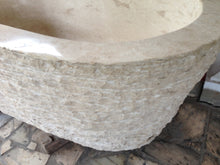 Load image into Gallery viewer, Handcrafted Marble Freestanding Bathtub - Spa Quality (Oval)