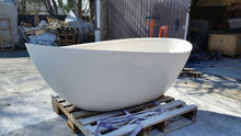 Load image into Gallery viewer, Handcrafted Terrazzo Stone Freestanding Bathtub - Spa Quality
