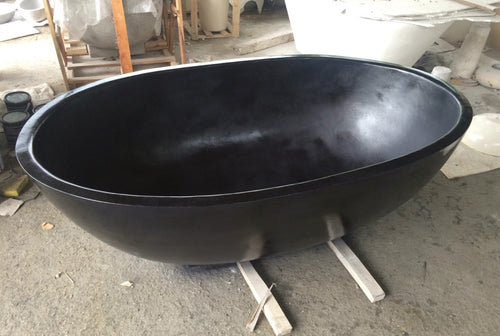 Handcrafted Terrazzo Stone Freestanding Bathtub - Spa Quality